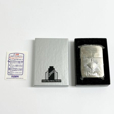  ZIPPO ジッポー HOPE 真ん中に矢 ライター ホープ 箱付