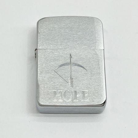  ZIPPO ジッポー HOPE ホープ 真ん中に矢 シルバー 箱付