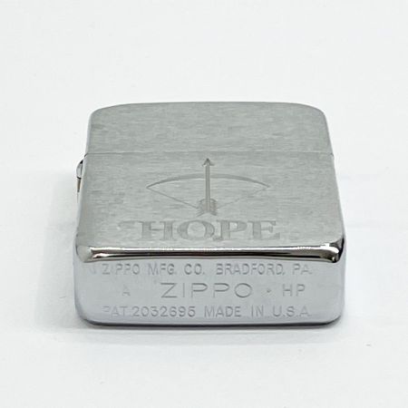  ZIPPO ジッポー HOPE ホープ 真ん中に矢 シルバー 箱付