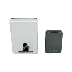 ◆◆ ZIPPO ジッポー HOPE ホープ 真ん中に矢 ライター ブラック 箱付 Aランク