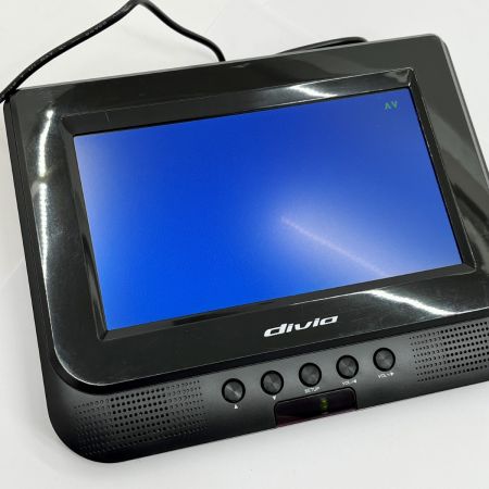  KAHIOU 7インチツインモニター DVDプレーヤー KH-TDP711 ブラック