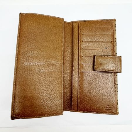  GUCCI グッチ 長財布 GGキャンバス 3661 Wホック レディース 112715 ベージュ