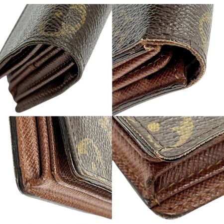  LOUIS VUITTON ルイヴィトン モノグラム ポルトフォイユ・マジェラン 二つ折り財布 M60045