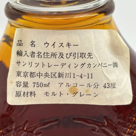  Swing スウィング JOHNNIE WALKER  ジョニーウォーカー ウイスキー 750ml 43度 未開栓