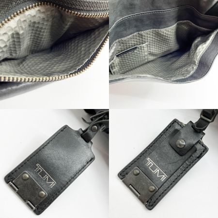  TUMI トゥミ ショルダーバッグ レザー ブラック