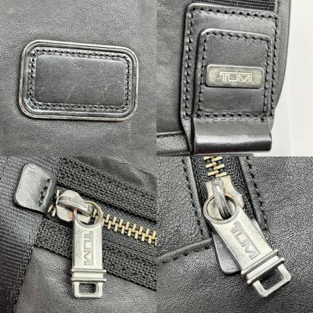 TUMI トゥミ ショルダーバッグ レザー ブラック