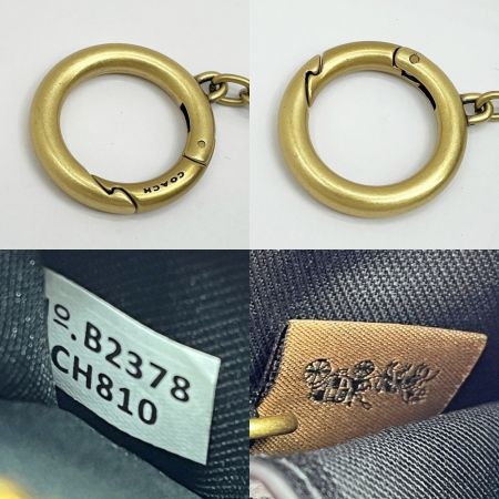  COACH コーチ ミニ IDケース パスケース レディース CH810 ブラック