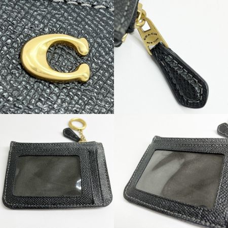  COACH コーチ ミニ IDケース パスケース レディース CH810 ブラック