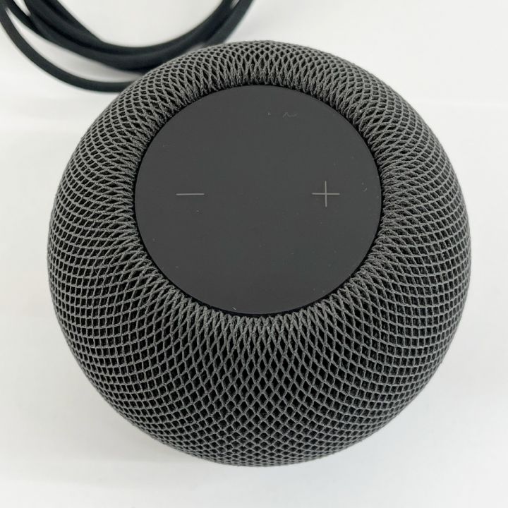 Apple アップル Podmini スマートスピーカー スペースグレイ Apple アップル スピーカー HomePod mini Apple スペースグレイ - 中古