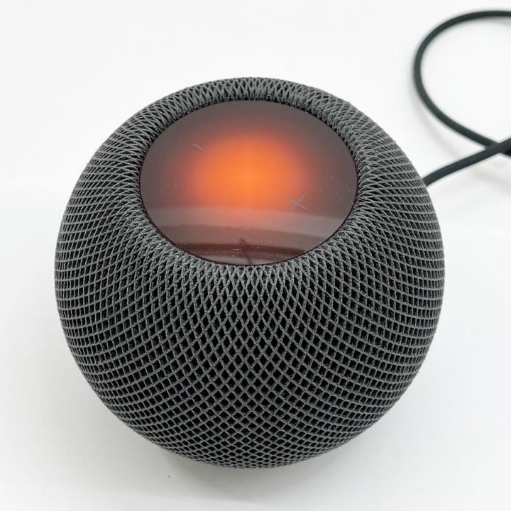 Apple アップル スピーカー HomePod mini Apple スペースグレイ - 中古