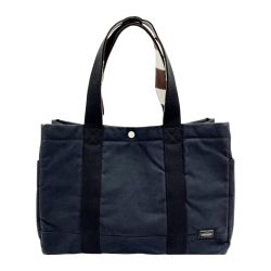 ◆◆ PORTER ポーター トートバッグ ポーターペイント ブラック Bランク