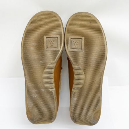  LOUIS VUITTON ルイヴィトン スニーカー モノグラム キャンバス レザー SIZE 38 1/2 MA0093 ブラウン