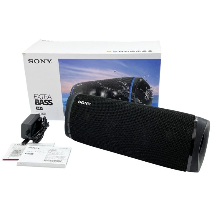 SONY ソニー Bluetooth ポータブルスピーカー SRX-XB43 ブラック