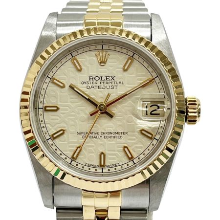  ROLEX ロレックス デイトジャスト S番 腕時計 ボーイズ 68273