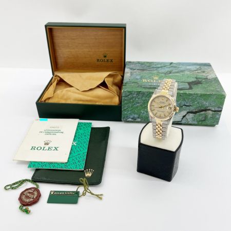  ROLEX ロレックス デイトジャスト S番 腕時計 ボーイズ 68273