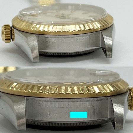  ROLEX ロレックス デイトジャスト S番 腕時計 ボーイズ 68273