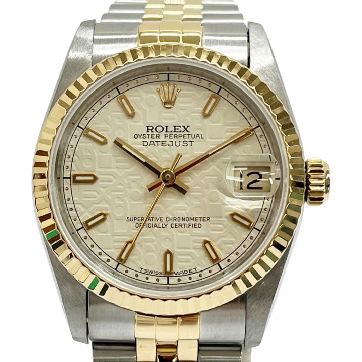 ROLEX ロレックス デイトジャスト S番 腕時計 ボーイズ 68273 - 中古