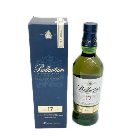  Ballantine's バランタイン スコッチ ウィスキー 17年 700ml 40％ 箱付  未開栓