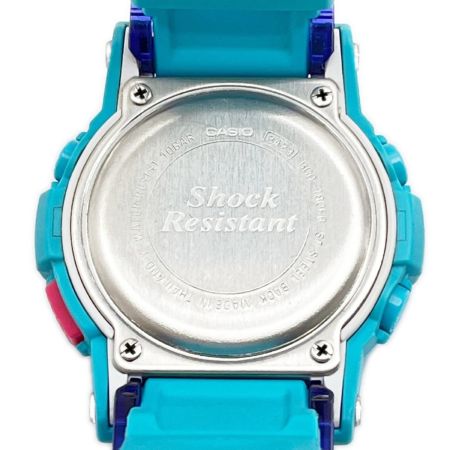  CASIO カシオ 腕時計  クォーツ 本体のみ ラバー エメグリ ヨゴレ有 BGD-180FB