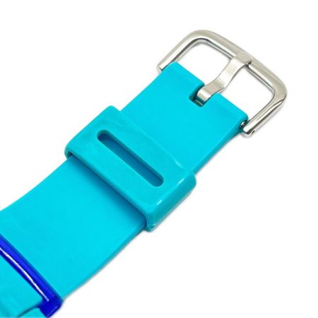  CASIO カシオ 腕時計  クォーツ 本体のみ ラバー エメグリ ヨゴレ有 BGD-180FB