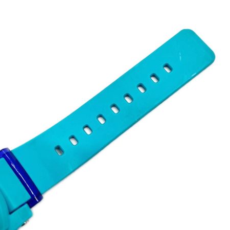  CASIO カシオ 腕時計  クォーツ 本体のみ ラバー エメグリ ヨゴレ有 BGD-180FB