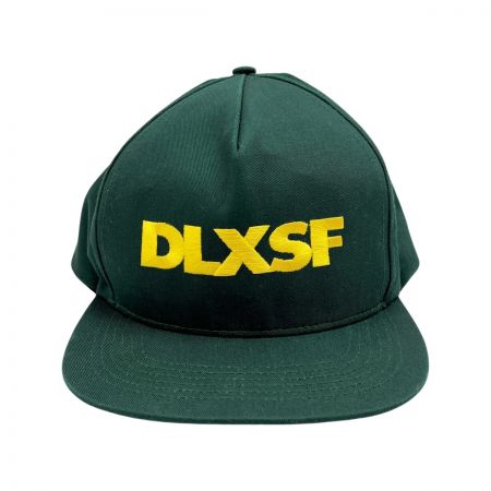  DLXSF キャップ デラックス アメリカ製 USA メンズ グリーン