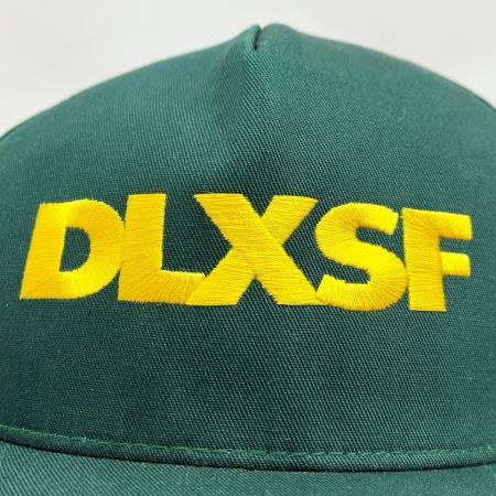  DLXSF キャップ デラックス アメリカ製 USA メンズ グリーン