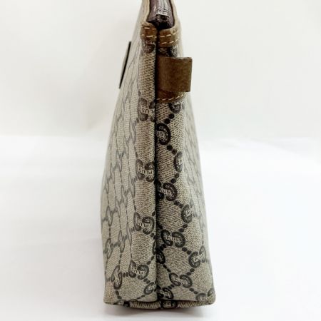  GUCCI グッチ プラス セカンドバッグ クラッチバッグ GG ブラウン