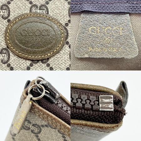  GUCCI グッチ プラス セカンドバッグ クラッチバッグ GG ブラウン