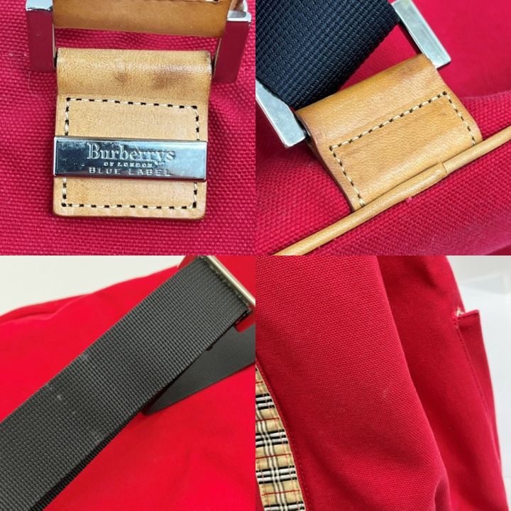 【美品】BURBERRY BLUE LABEL ボディバッグ ショルダー BURBERRY BLUE LABEL バーバリーブルーレーベル ワンショルダー