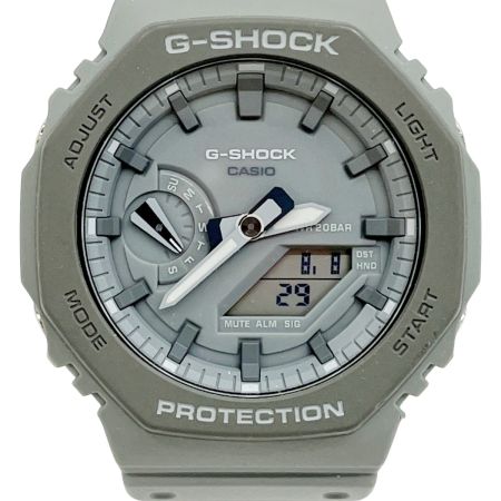  CASIO カシオ G-SHOCK 腕時計 ラバー グレー GA-2110ET
