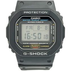 ◆◆ CASIO カシオ G-SHOCK 腕時計 本体のみ ブラック メンズ DW-5600E Bランク