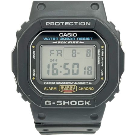  CASIO カシオ G-SHOCK 腕時計 本体のみ ブラック メンズ DW-5600E
