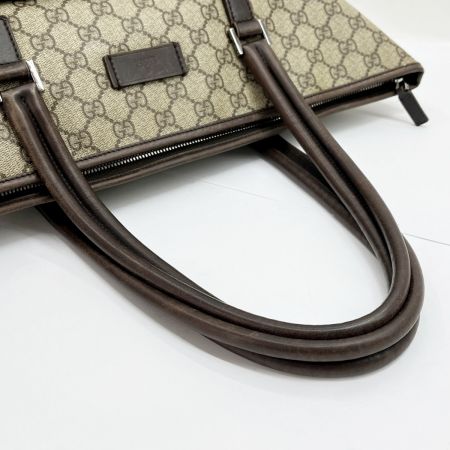  GUCCI グッチ GGスプリーム バッグ トートバッグ 108832 ブラウン