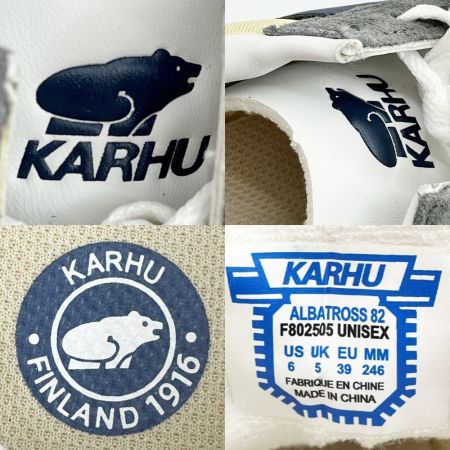  KARHU カルフ スニーカー 靴 F802505 アイボリー/グレー