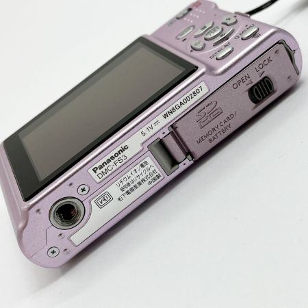  Panasonic パナソニック コンパクトデジタルカメラ DMC-FS3 ピンク