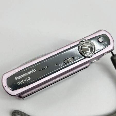  Panasonic パナソニック コンパクトデジタルカメラ DMC-FS3 ピンク