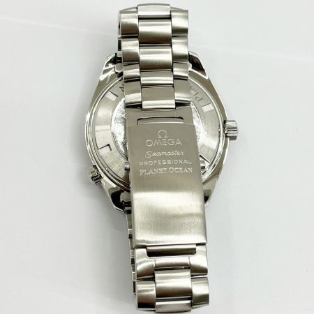  OMEGA オメガ シーマスター プラネットオーシャン 腕時計 自動巻き 2209.50 ブラック x オレンジ