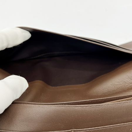  BURBERRY バーバリー 長財布 レザー ブラウン