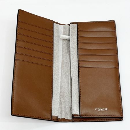  COACH コーチ 長財布 レザー F73134 ブラウン