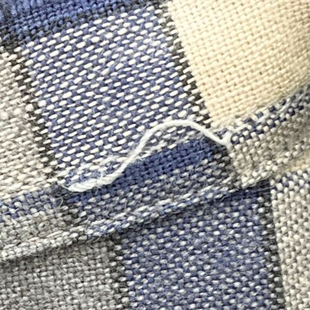  ISSEY MIYAKE イッセイミヤケ チェック シャツ メンズ 青/ベージュ