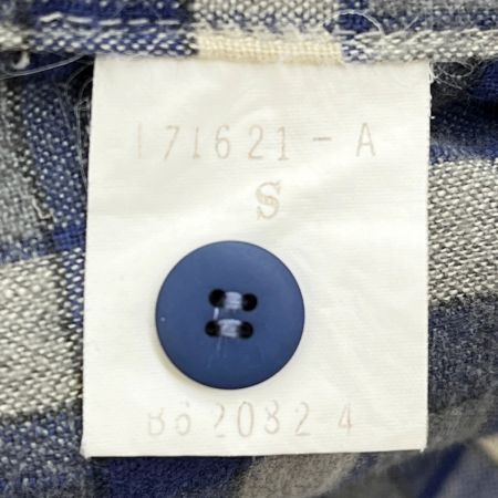  ISSEY MIYAKE イッセイミヤケ チェック シャツ メンズ 青/ベージュ