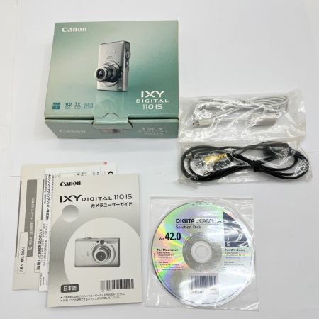  CANON キャノン デジタルカメラ IXYD110IS シルバー