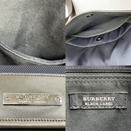  BURBERRY BLACK LABEL バーバリーブラックレーベル ショルダーバッグ ネイビー