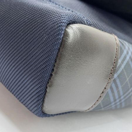  BURBERRY BLACK LABEL バーバリーブラックレーベル ショルダーバッグ ネイビー