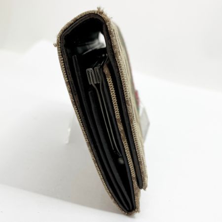  GUCCI グッチ 長財布 GGキャンバス 毛羽立ち有り 035.2888.2092 ブラウン