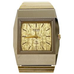 ◆◆ RADO ラドー 腕時計 ダイヤスター レディース スクエア クオーツ 稼働品 110.9503.3 ゴールド Bランク