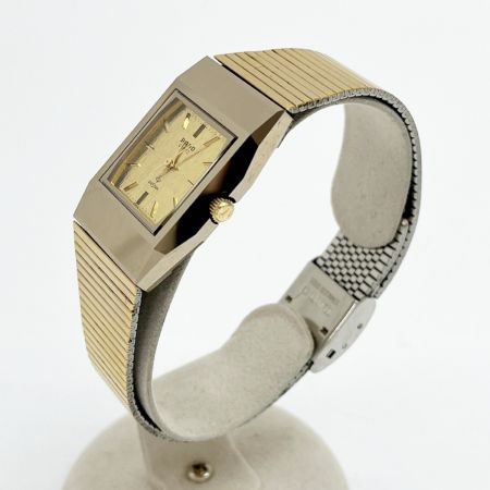  RADO ラドー 腕時計 ダイヤスター レディース スクエア クオーツ 稼働品 110.9503.3 ゴールド