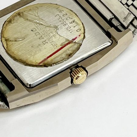  RADO ラドー 腕時計 ダイヤスター レディース スクエア クオーツ 稼働品 110.9503.3 ゴールド