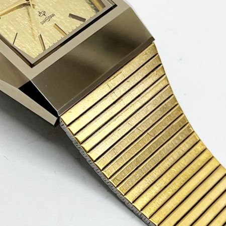  RADO ラドー 腕時計 ダイヤスター レディース スクエア クオーツ 稼働品 110.9503.3 ゴールド